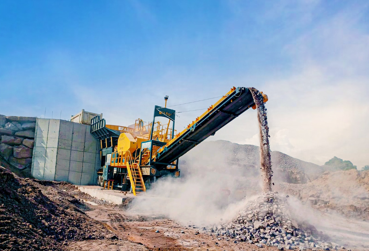 FABO Mobile crusher - Concasseur mobile: photos 2 FABO Mobile crusher - Concasseur mobile: photos 2