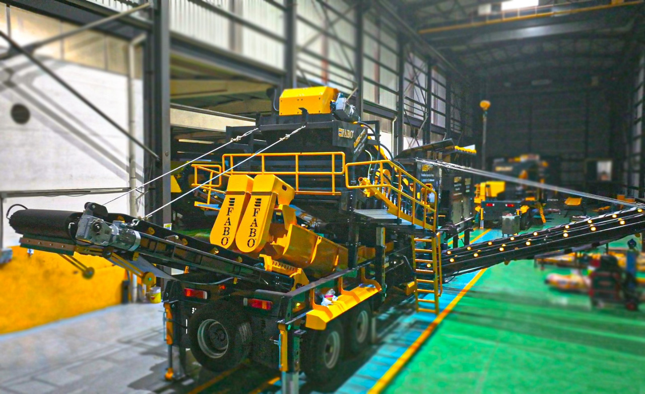 Concasseur mobile neuf FABO Mobile crusher: photos 10 Concasseur mobile neuf FABO Mobile crusher: photos 10