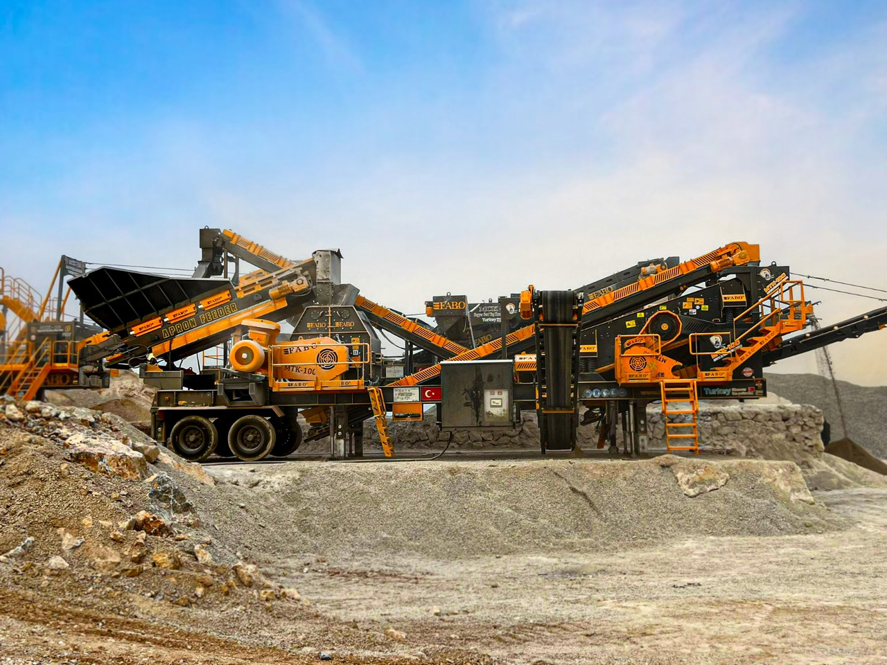 FABO Mobile crusher - Concasseur mobile: photos 3 FABO Mobile crusher - Concasseur mobile: photos 3