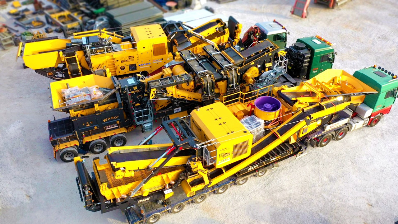Concasseur mobile neuf FABO Mobile crusher: photos 12