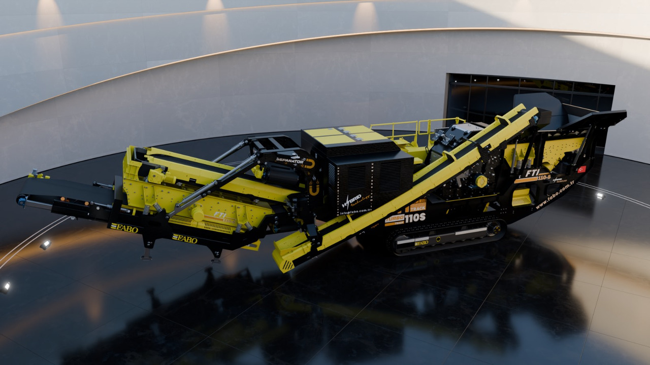 Concasseur mobile neuf FABO Mobile crusher: photos 17