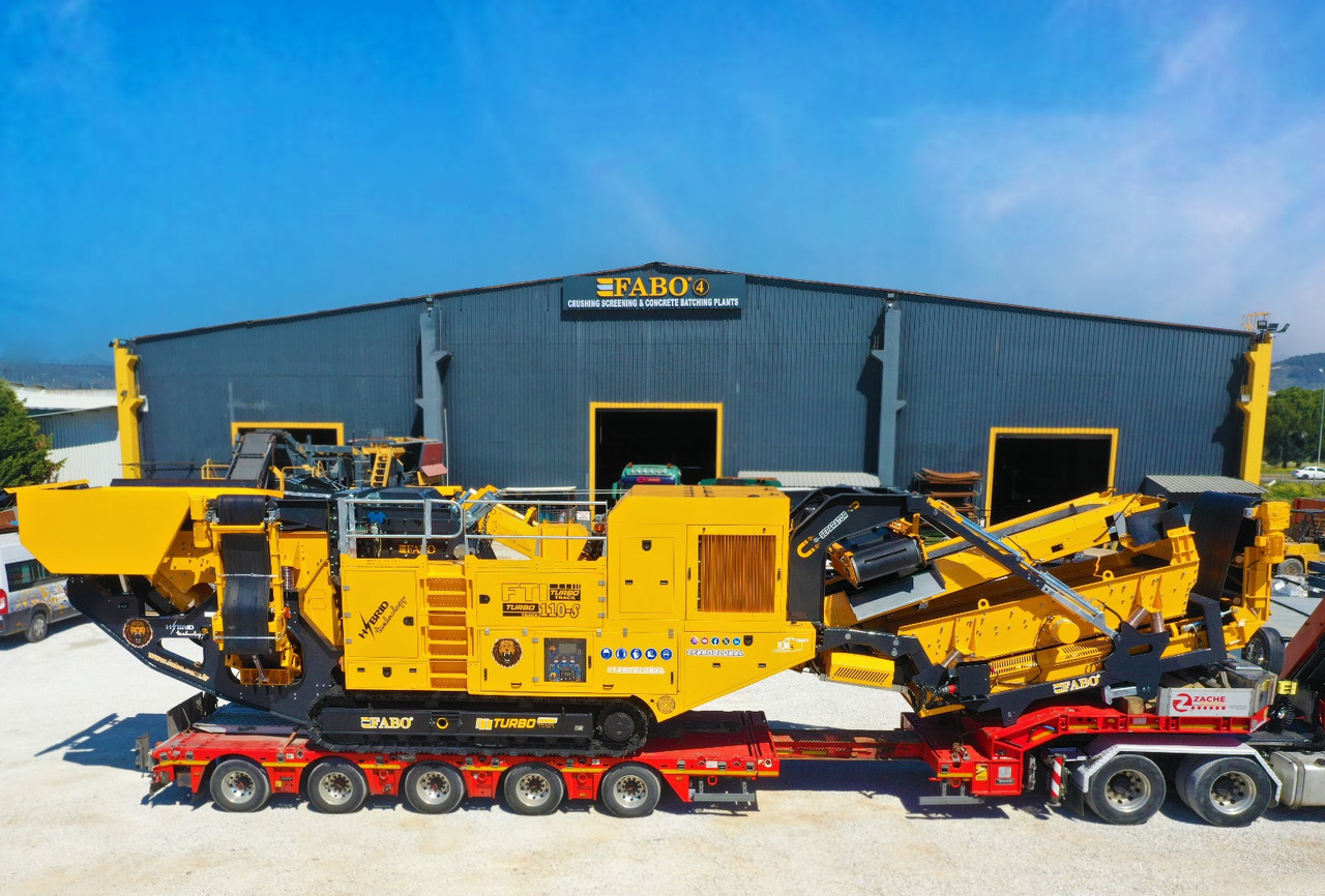 Concasseur mobile neuf FABO Mobile crusher: photos 1