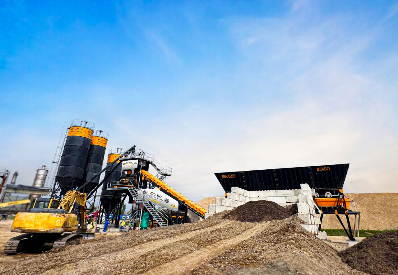 FABO compact concrete plant - Centrale à béton: photos 2 FABO compact concrete plant - Centrale à béton: photos 2