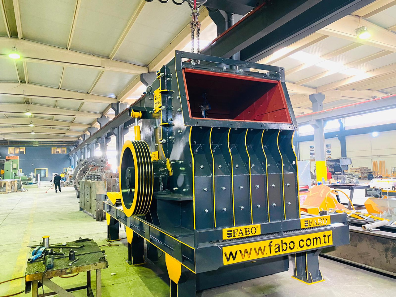 FABO impact crusher - Concasseur à percussion: photos 4 FABO impact crusher - Concasseur à percussion: photos 4