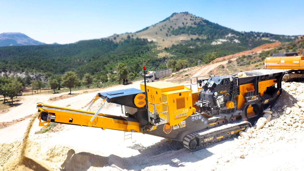 FABO mobile impact crusher - Concasseur à percussion: photos 1 FABO mobile impact crusher - Concasseur à percussion: photos 1