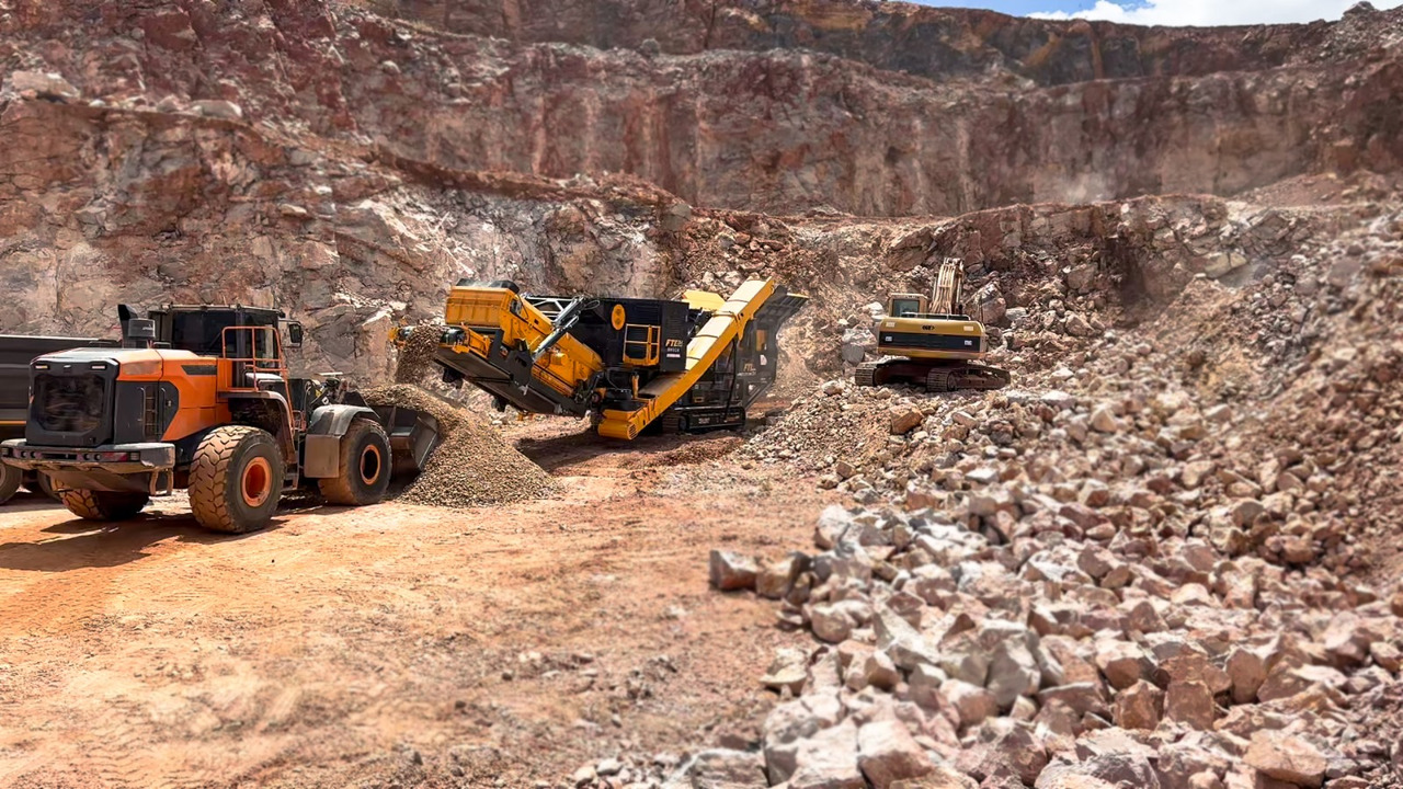 FABO mobile impact crusher - Concasseur à percussion: photos 5 FABO mobile impact crusher - Concasseur à percussion: photos 5