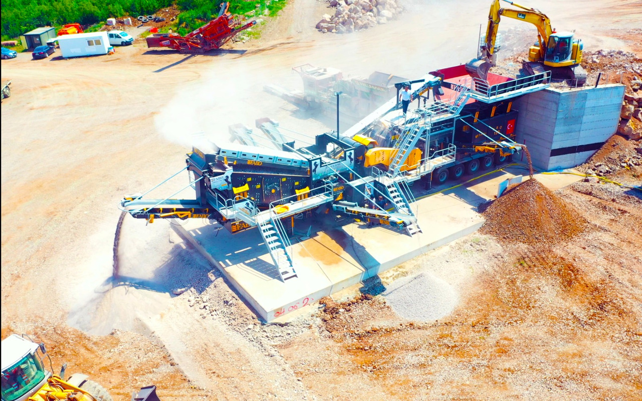 FABO mobile impact crusher - Concasseur à percussion: photos 3 FABO mobile impact crusher - Concasseur à percussion: photos 3