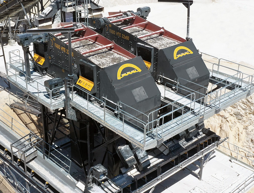 FABO vibrating screen - Crible: photos 1 FABO vibrating screen - Crible: photos 1