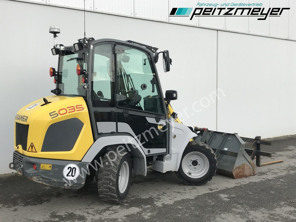 KRAMER RADLADER 5035 / 358 Schaufel+Palettengabel - Chargeuse sur pneus: photos 4 KRAMER RADLADER 5035 / 358 Schaufel+Palettengabel - Chargeuse sur pneus: photos 4