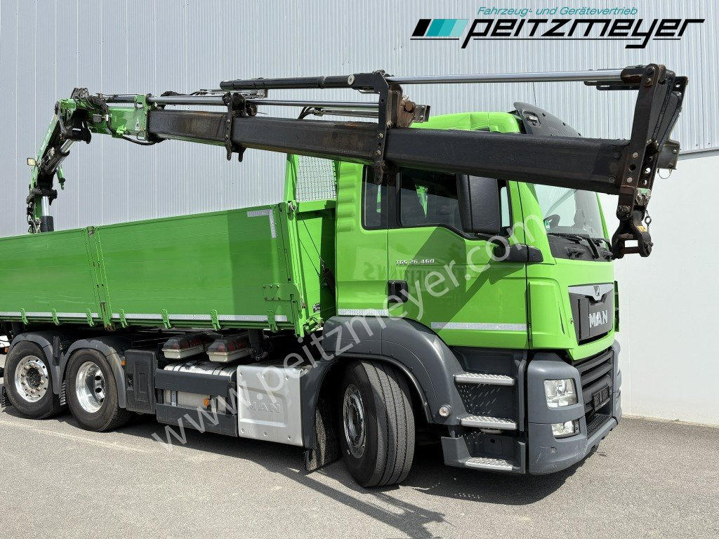 Camion benne MAN TGS 26.460 FL 6x2 Kipper+Kran+Funk Lenkachse, 2-Seitenkipper, Atlas 172.3: photos 29 Camion benne MAN TGS 26.460 FL 6x2 Kipper+Kran+Funk Lenkachse, 2-Seitenkipper, Atlas 172.3: photos 29