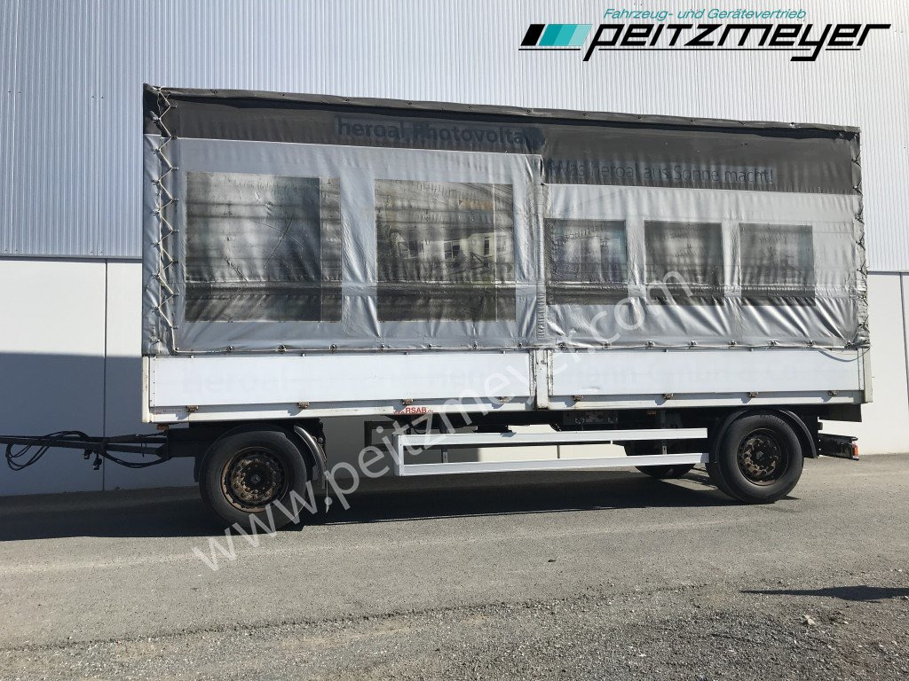 Remorque rideaux coulissants MEERMEIER Anhänger AP 180 Pritschenanh. 18 t.: photos 8