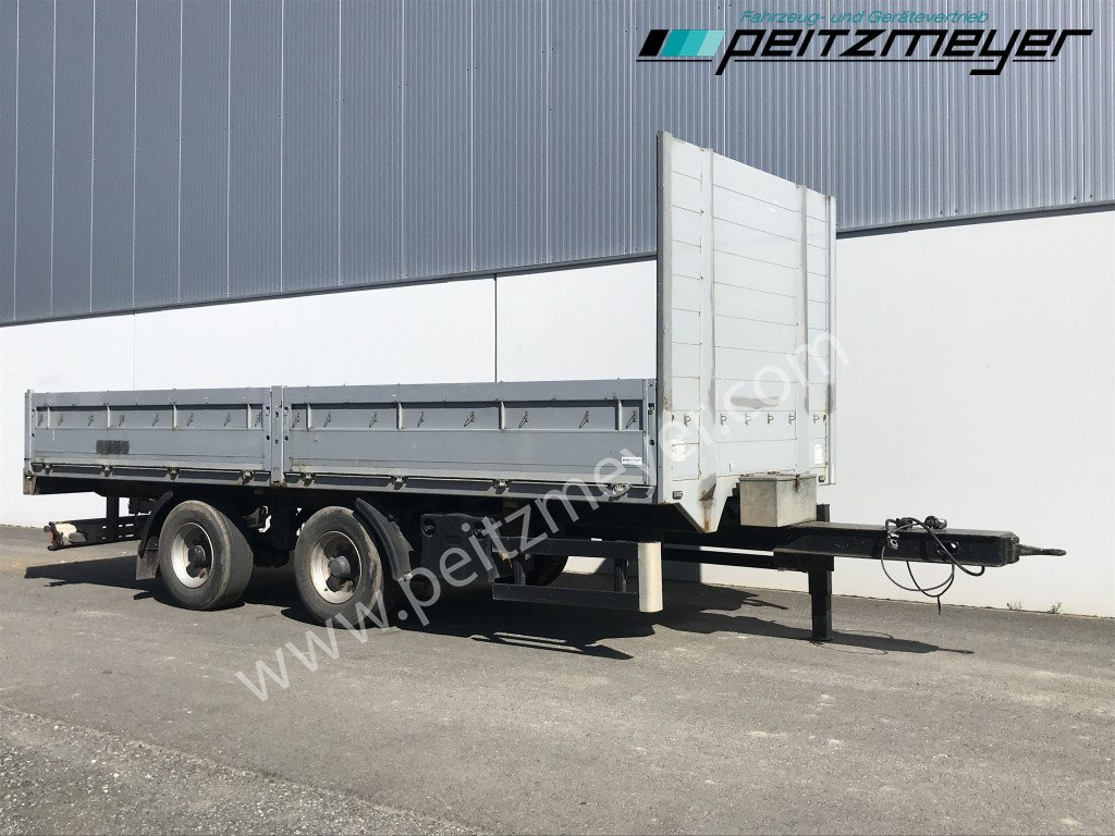 SCHMIDT,HAGEN Tandemanhänger TPT/13/E/6,5 Liftachse, auflastbar auf 18 t. - Remorque plateau: photos 4 SCHMIDT,HAGEN Tandemanhänger TPT/13/E/6,5 Liftachse, auflastbar auf 18 t. - Remorque plateau: photos 4
