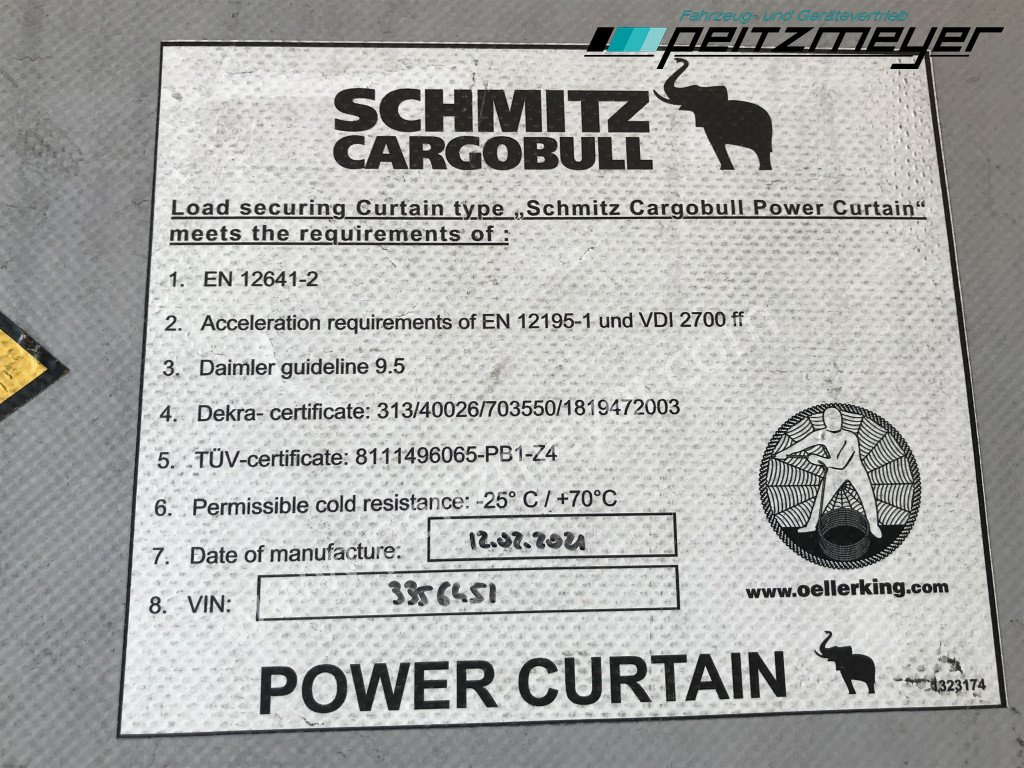 Semi-remorque rideaux coulissants SCHMITZ 3 Achs Pritschenauflieger SCS 24/L-13.62 Mega, Power-Curtain Jumbo, Edscha, RSAB,: photos 19 Semi-remorque rideaux coulissants SCHMITZ 3 Achs Pritschenauflieger SCS 24/L-13.62 Mega, Power-Curtain Jumbo, Edscha, RSAB,: photos 19
