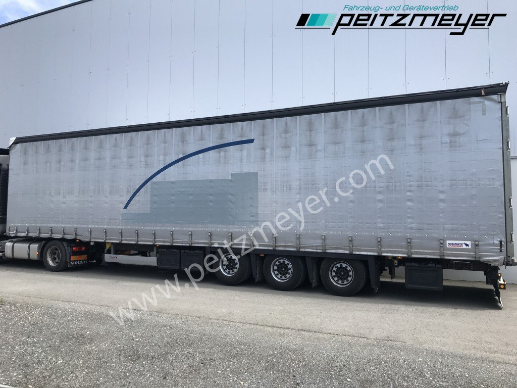 Semi-remorque rideaux coulissants SCHMITZ 3 Achs Pritschenauflieger SCS 24/L-13.62 Mega, Power-Curtain Jumbo, Edscha, RSAB,: photos 8 Semi-remorque rideaux coulissants SCHMITZ 3 Achs Pritschenauflieger SCS 24/L-13.62 Mega, Power-Curtain Jumbo, Edscha, RSAB,: photos 8