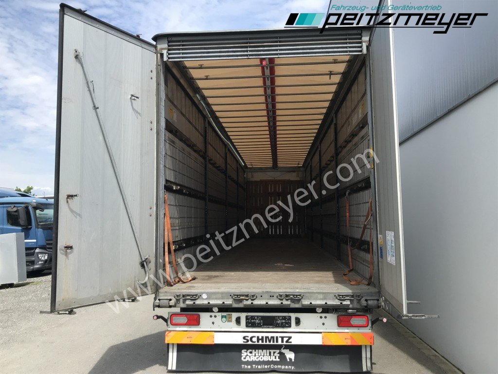 Semi-remorque rideaux coulissants SCHMITZ 3 Achs Pritschenauflieger SCS 24/L-13.62 Mega, Power-Curtain Jumbo, Edscha, RSAB,: photos 9 Semi-remorque rideaux coulissants SCHMITZ 3 Achs Pritschenauflieger SCS 24/L-13.62 Mega, Power-Curtain Jumbo, Edscha, RSAB,: photos 9