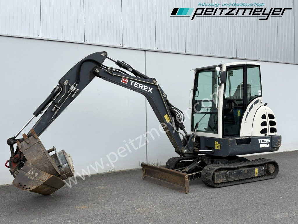 TEREX MINIBAGGER TC 35 mit hydr. Schwenklöffel 1.300 mm - Mini pelle: photos 1 TEREX MINIBAGGER TC 35 mit hydr. Schwenklöffel 1.300 mm - Mini pelle: photos 1