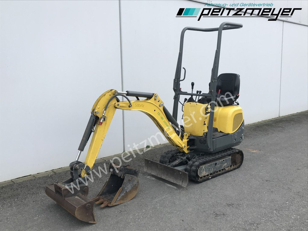 Wacker - Neuson Minibagger 803 verstellb. Fahrwerk - Mini pelle: photos 1 Wacker - Neuson Minibagger 803 verstellb. Fahrwerk - Mini pelle: photos 1
