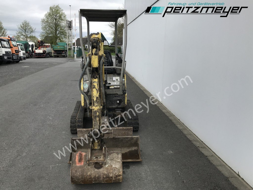 YANMAR MINIBAGGER Vio 17 verstellbares Fahrwerk Schnellwechsler mit 60 er und 100 Löffel - Mini pelle: photos 5 YANMAR MINIBAGGER Vio 17 verstellbares Fahrwerk Schnellwechsler mit 60 er und 100 Löffel - Mini pelle: photos 5