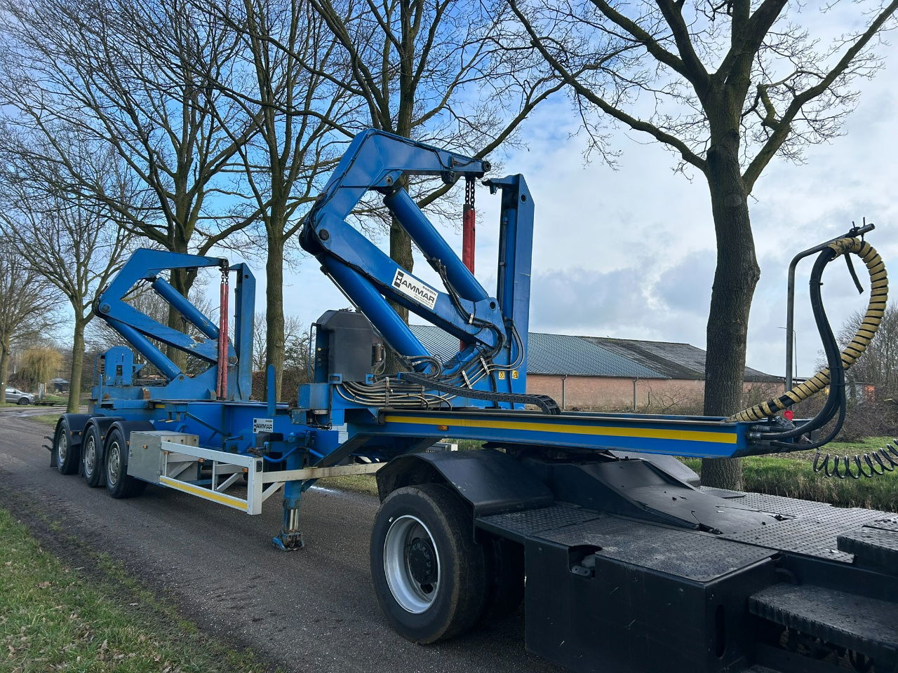 Hammar Sideloader 160 S / 20ft - 2 x 20 ft - 40 - Containers / 33 Tons lifting capacity / Remote control - Semi-remorque porte-conteneur/ Caisse mobile: photos 5 Hammar Sideloader 160 S / 20ft - 2 x 20 ft - 40 - Containers / 33 Tons lifting capacity / Remote control - Semi-remorque porte-conteneur/ Caisse mobile: photos 5