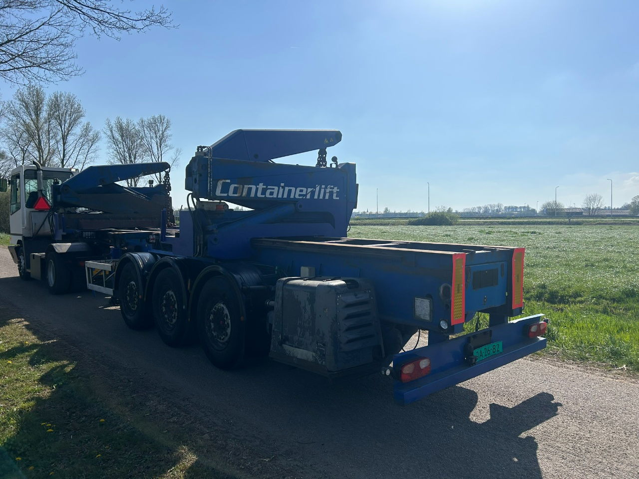 Pacton Steelbro MK6 Side loader / 20 - 40 ft / own diesel power pack / saf disc braks - Semi-remorque porte-conteneur/ Caisse mobile: photos 3 Pacton Steelbro MK6 Side loader / 20 - 40 ft / own diesel power pack / saf disc braks - Semi-remorque porte-conteneur/ Caisse mobile: photos 3