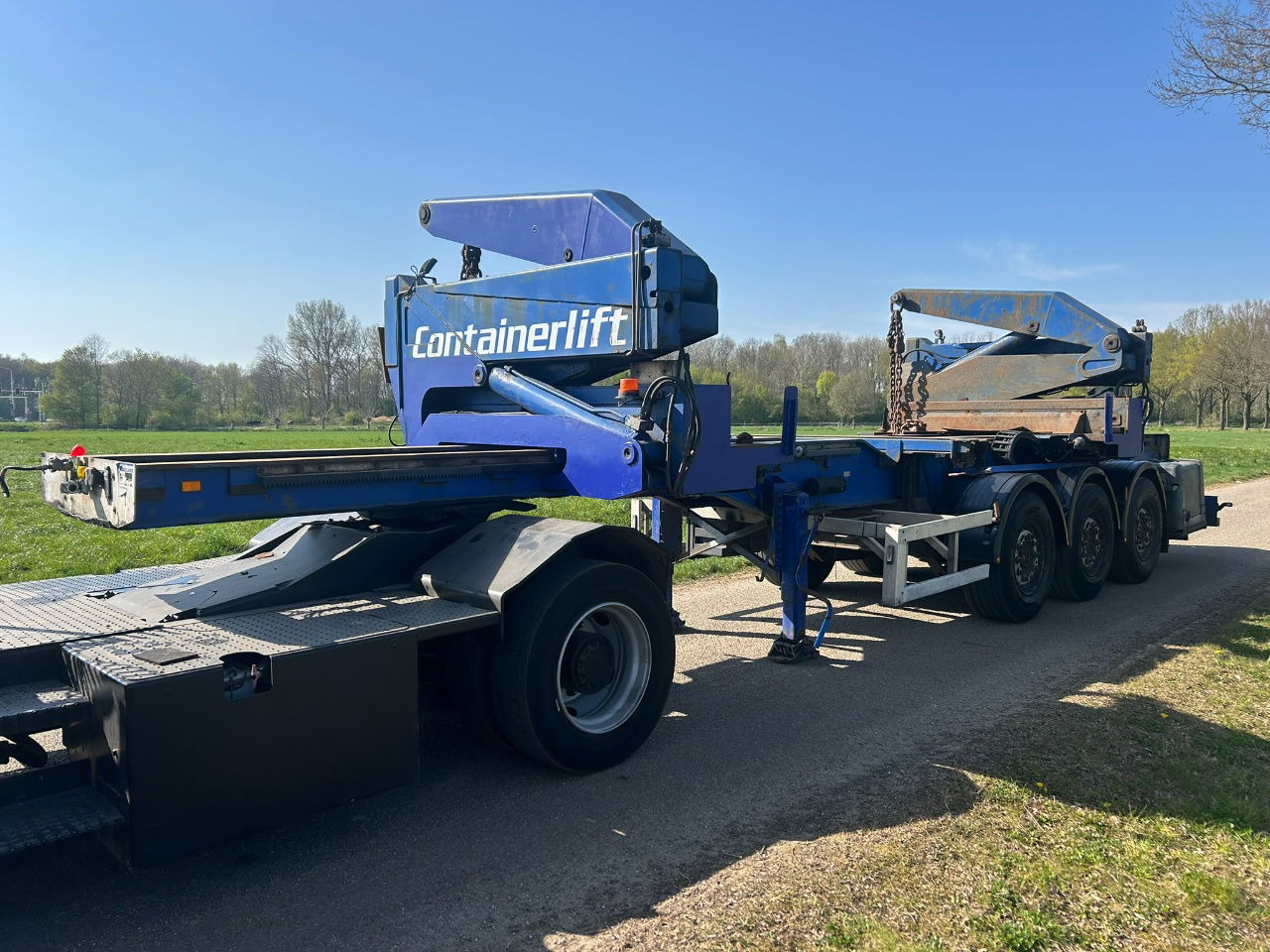 Pacton Steelbro MK6 Side loader / 20 - 40 ft / own diesel power pack / saf disc braks - Semi-remorque porte-conteneur/ Caisse mobile: photos 1 Pacton Steelbro MK6 Side loader / 20 - 40 ft / own diesel power pack / saf disc braks - Semi-remorque porte-conteneur/ Caisse mobile: photos 1