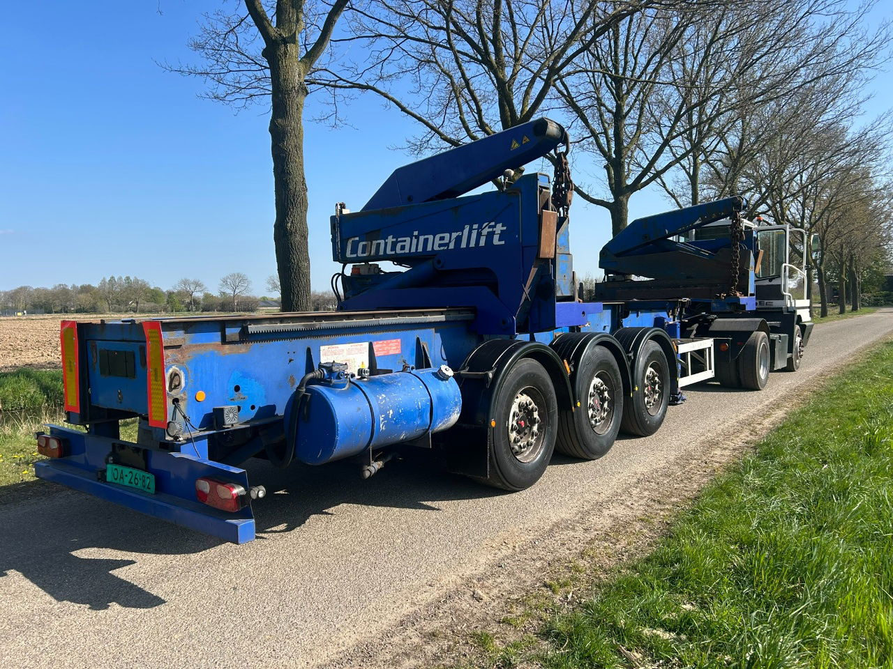 Pacton Steelbro MK6 Side loader / 20 - 40 ft / own diesel power pack / saf disc braks - Semi-remorque porte-conteneur/ Caisse mobile: photos 2 Pacton Steelbro MK6 Side loader / 20 - 40 ft / own diesel power pack / saf disc braks - Semi-remorque porte-conteneur/ Caisse mobile: photos 2
