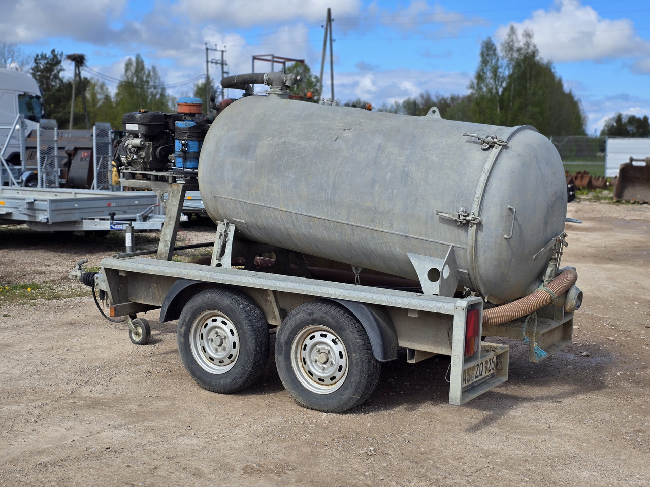 Bunnefeld Haren PAH3500 - Remorque citerne: photos 5 Bunnefeld Haren PAH3500 - Remorque citerne: photos 5