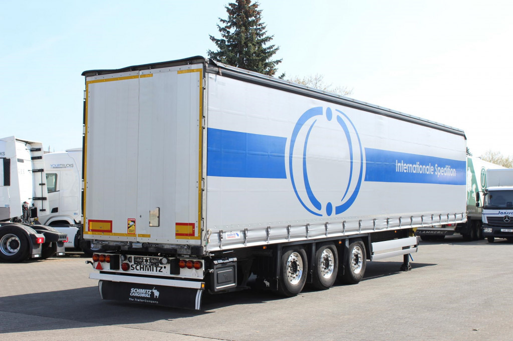 Semi-remorque rideaux coulissants SCHMITZ Standard  2,8h  Edscha  2xLift  Coil  Alufelgen: photos 10