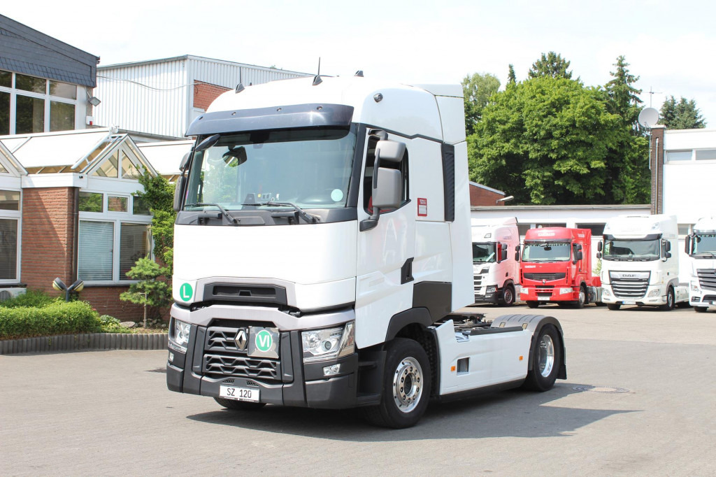 Renault T 520 E6 High Sleeper Retarder Kühlbox VIN: LD - Tracteur routier: photos 1 Renault T 520 E6 High Sleeper Retarder Kühlbox VIN: LD - Tracteur routier: photos 1