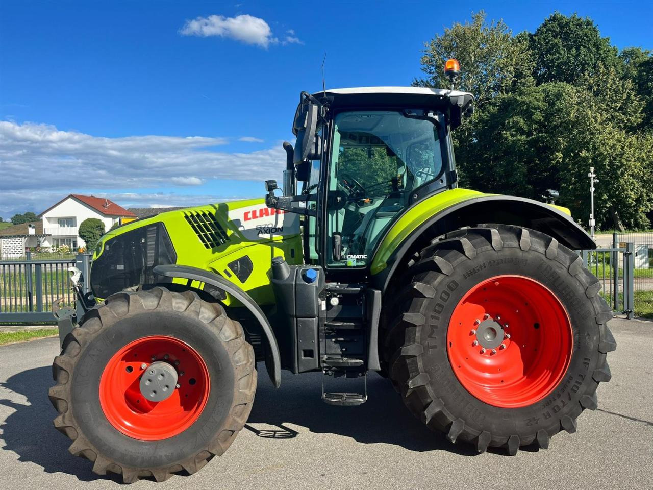 CLAAS Axion 870 CMATIC, Cebis Touch, S10-GPS, TOP - Tracteur agricole: photos 3 CLAAS Axion 870 CMATIC, Cebis Touch, S10-GPS, TOP - Tracteur agricole: photos 3