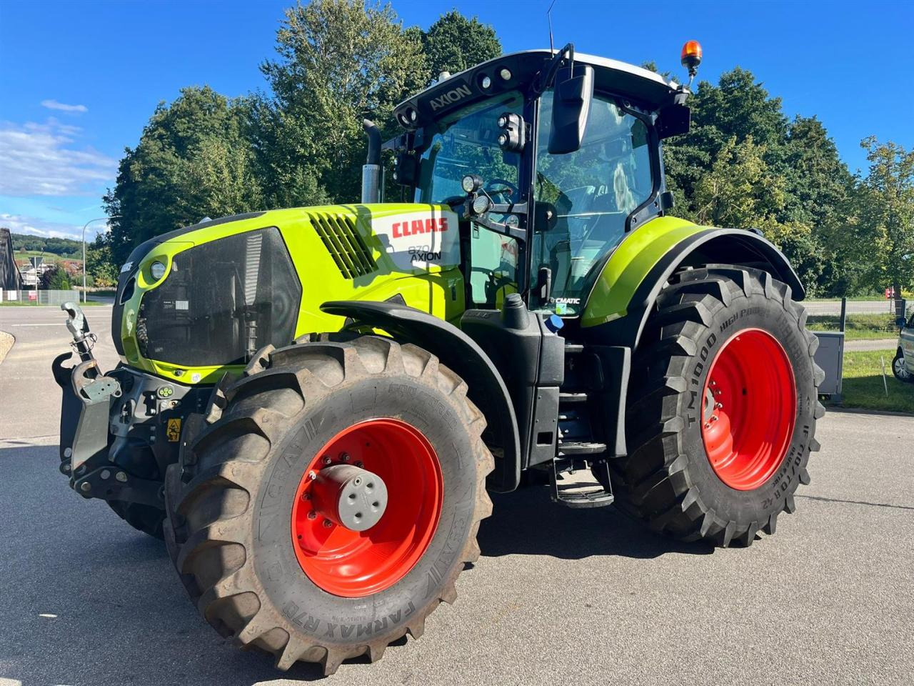 CLAAS Axion 870 CMATIC, Cebis Touch, S10-GPS, TOP - Tracteur agricole: photos 2 CLAAS Axion 870 CMATIC, Cebis Touch, S10-GPS, TOP - Tracteur agricole: photos 2