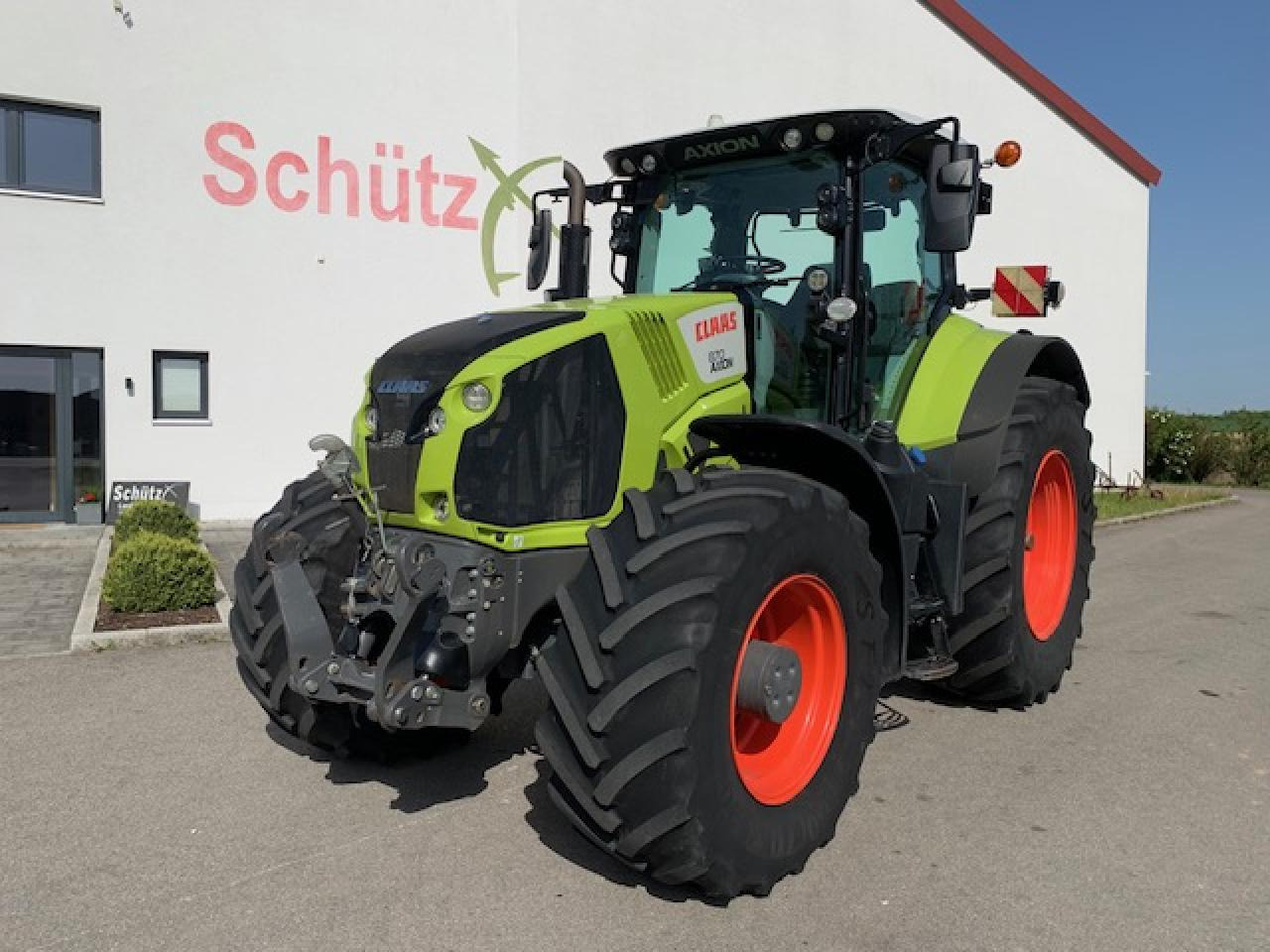 CLAAS Axion 870 CMATIC mit GPS S10, RTK, 3255 Bh - Tracteur agricole: photos 1 CLAAS Axion 870 CMATIC mit GPS S10, RTK, 3255 Bh - Tracteur agricole: photos 1