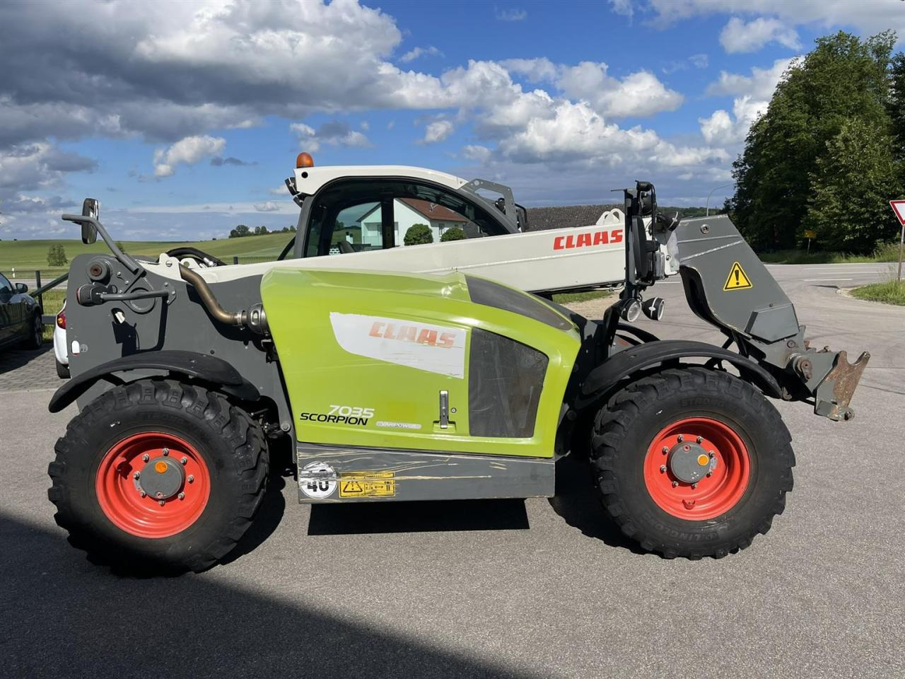 Chariot télescopique CLAAS Scorpion 7035 Claas Teleskoplader, 40 kmh: photos 7