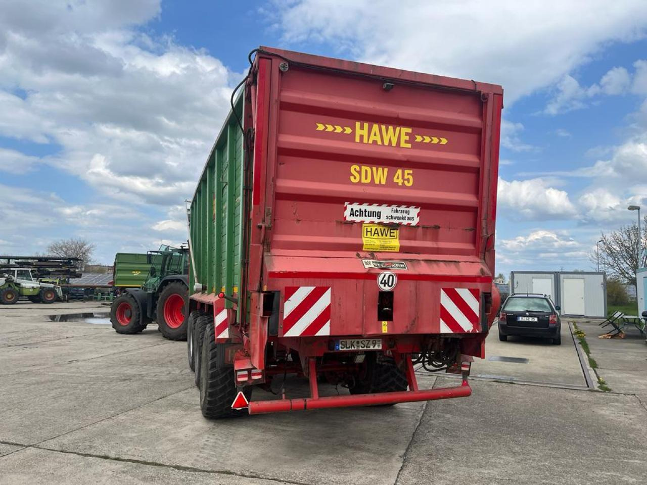HAWE Tridem SDW 45T mit Heckentleerung - Benne agricole: photos 5 HAWE Tridem SDW 45T mit Heckentleerung - Benne agricole: photos 5