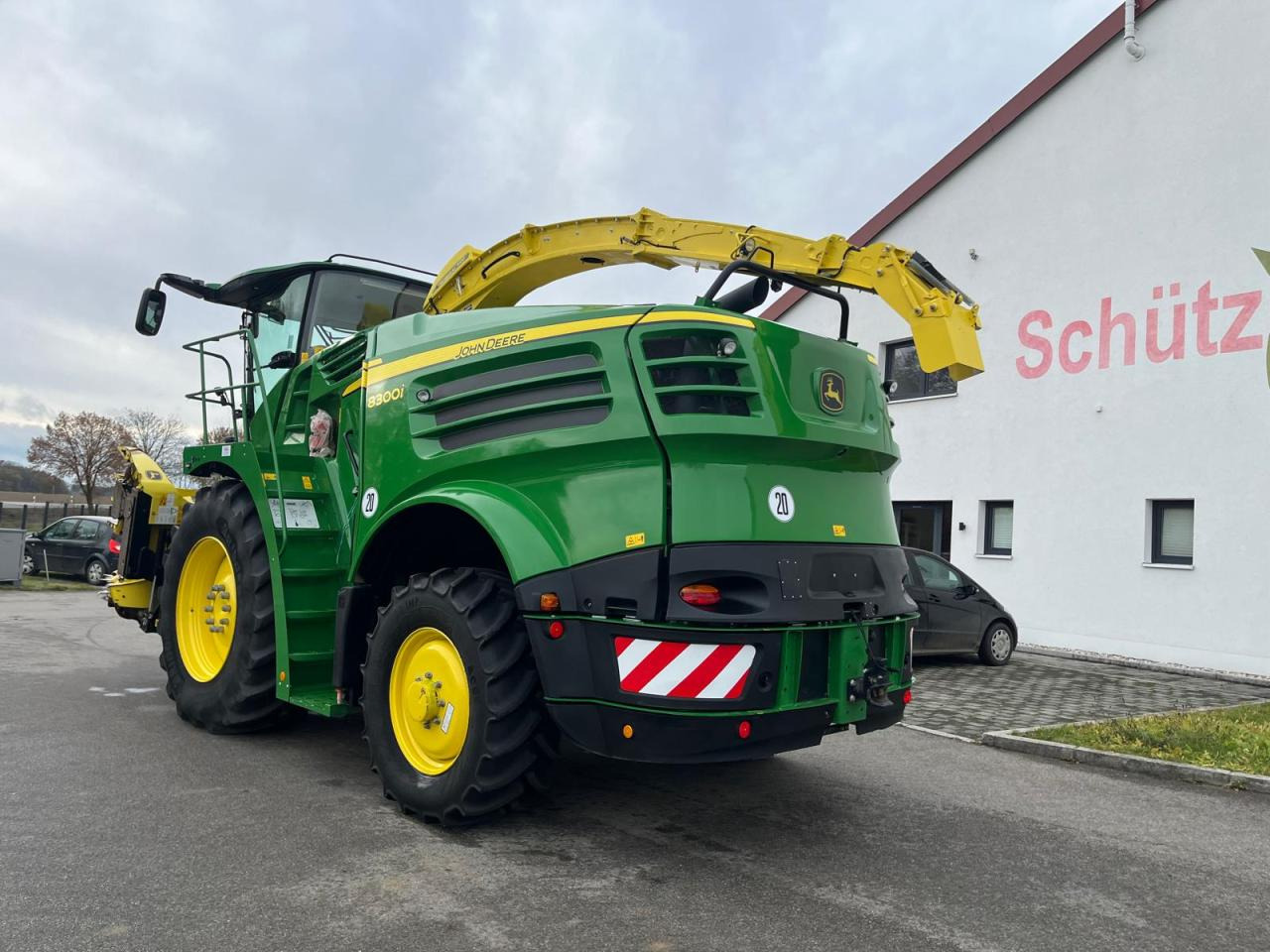 John Deere 8300i JD mit 910Bh, Havestlap, Pickup, Kemper - Ensileuse: photos 3 John Deere 8300i JD mit 910Bh, Havestlap, Pickup, Kemper - Ensileuse: photos 3