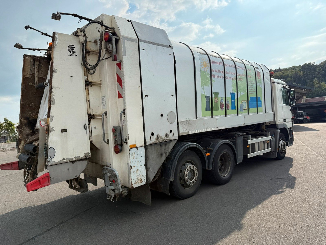 Mercedes-Benz Actros MP3 2532 6x2 Faun Rotorpress 521 - Benne à ordures ménagères: photos 3 Mercedes-Benz Actros MP3 2532 6x2 Faun Rotorpress 521 - Benne à ordures ménagères: photos 3