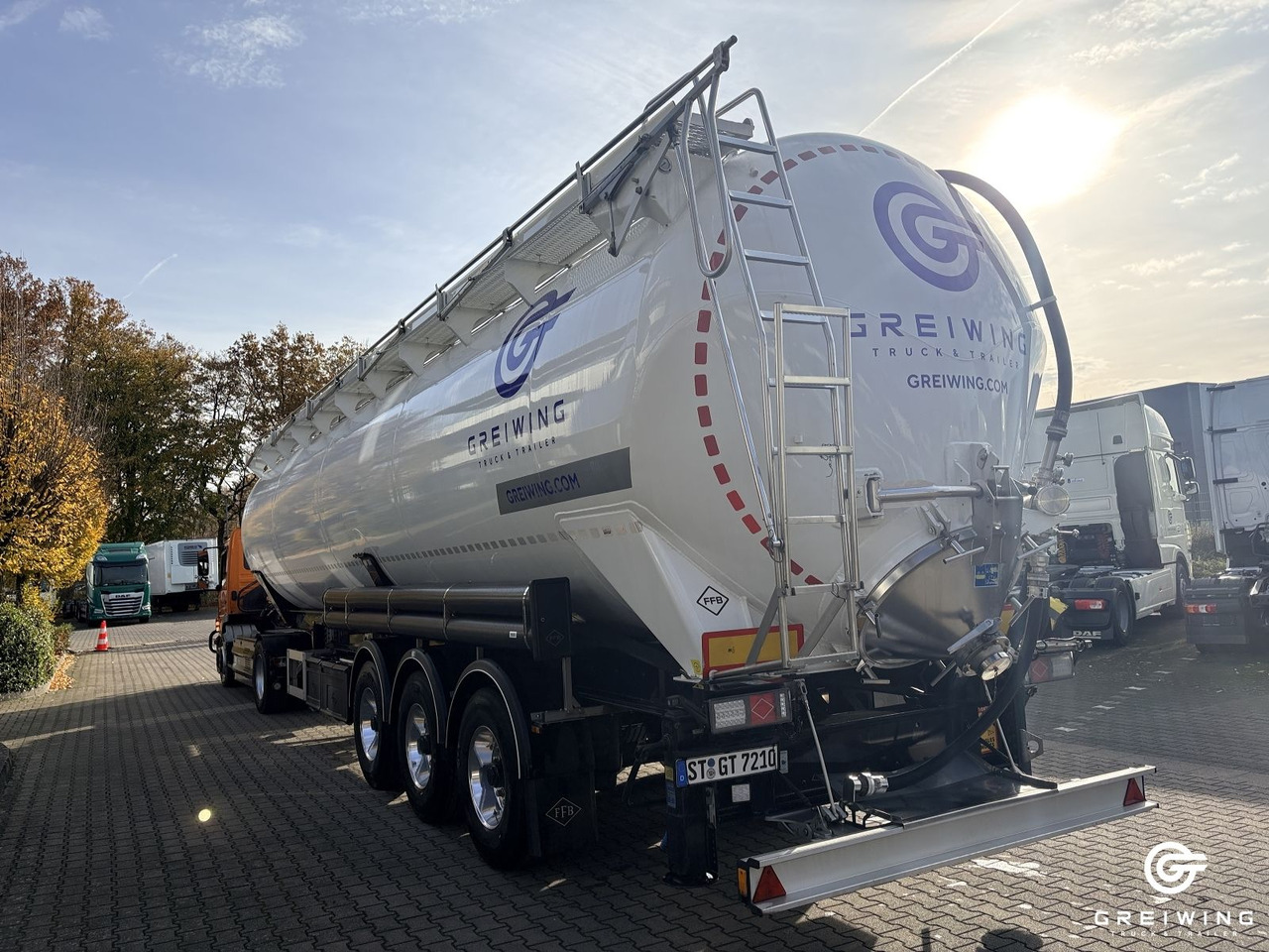 Feldbinder KIP 60.3 - Citerne pulvérulente: photos 5 Feldbinder KIP 60.3 - Citerne pulvérulente: photos 5