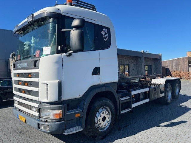 Scania R144-460 V8 .460 6x2 - Camion porte-conteneur/ Caisse mobile: photos 1 Scania R144-460 V8 .460 6x2 - Camion porte-conteneur/ Caisse mobile: photos 1