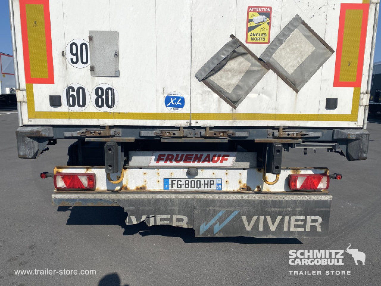 FRUEHAUF Curtainsider Standard Taillift - Semi-remorque rideaux coulissants: photos 4 FRUEHAUF Curtainsider Standard Taillift - Semi-remorque rideaux coulissants: photos 4