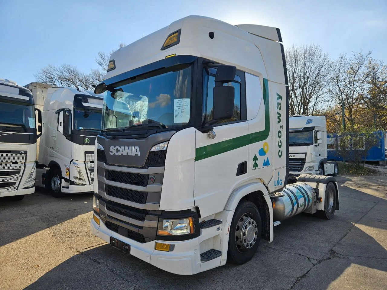 Scania R410 LNG, ADR, Big Navi, Camera - Tracteur routier: photos 1 Scania R410 LNG, ADR, Big Navi, Camera - Tracteur routier: photos 1