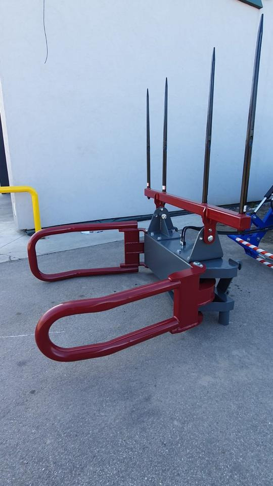 Ballenzange mit Zinken Rundbellenzange Silozange Frontlader Euro - Pinces: photos 2 Ballenzange mit Zinken Rundbellenzange Silozange Frontlader Euro - Pinces: photos 2