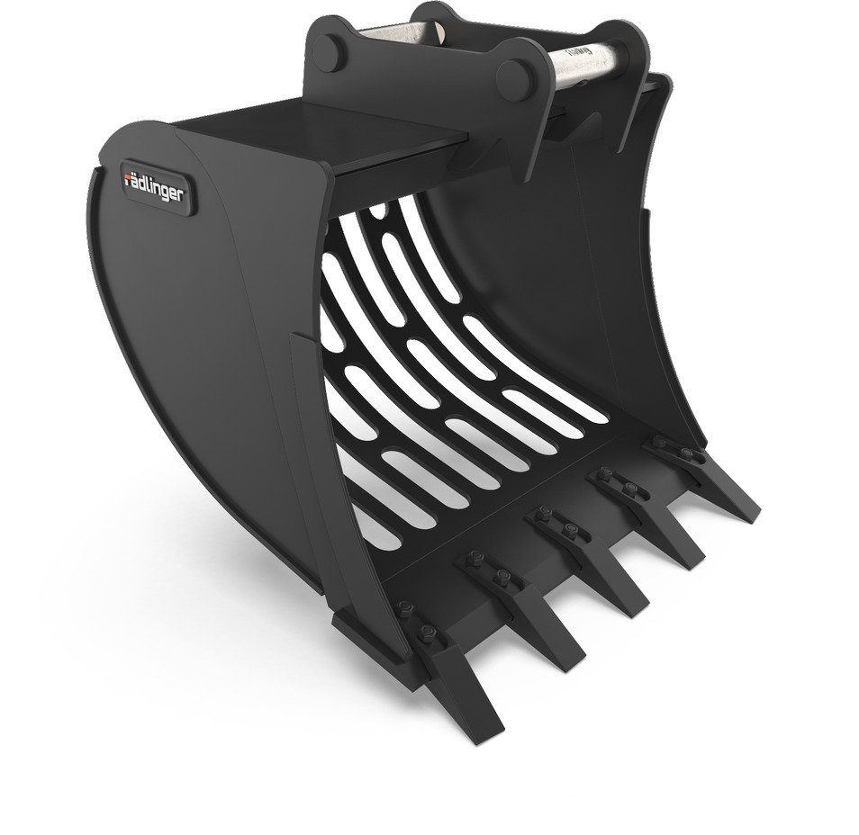 Rädlinger Sieblöffel Gitterlöffel Bagger 8 – 10 t MS 08 Takeuchi - Godet de tri pour Mini pelle: photos 1 Rädlinger Sieblöffel Gitterlöffel Bagger 8 – 10 t MS 08 Takeuchi - Godet de tri pour Mini pelle: photos 1