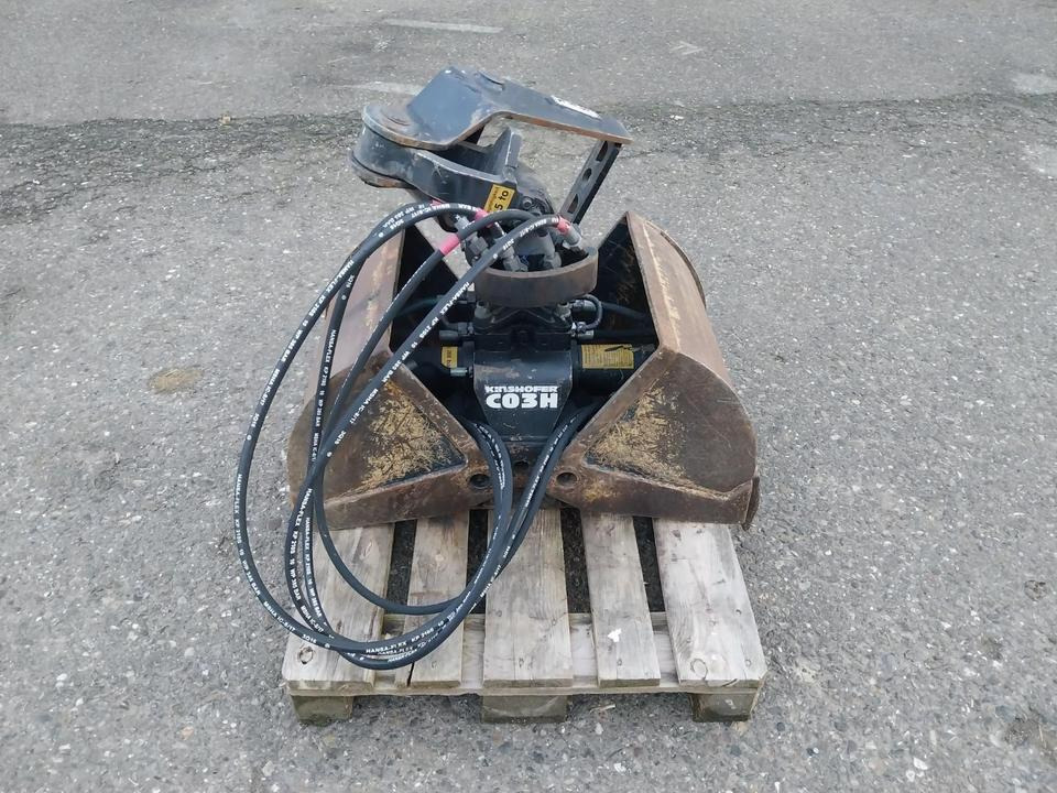 Schalengreifer Kinshofer 45 MS 03 Greifer Bagger Minibagger - Benne preneuse: photos 1 Schalengreifer Kinshofer 45 MS 03 Greifer Bagger Minibagger - Benne preneuse: photos 1