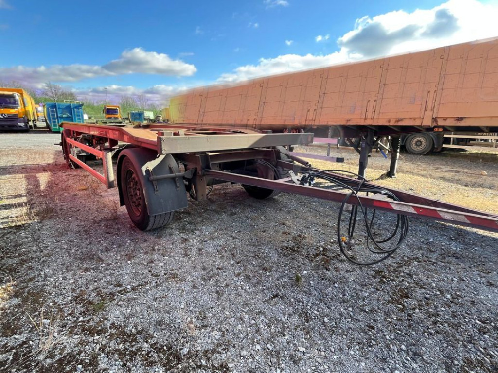 HUEFFERMANN 2-achs Abrollanhänger HAR 18.70 Containeranhänger Außenrollenanhg. - Remorque ampliroll/ Multibenne: photos 2 HUEFFERMANN 2-achs Abrollanhänger HAR 18.70 Containeranhänger Außenrollenanhg. - Remorque ampliroll/ Multibenne: photos 2