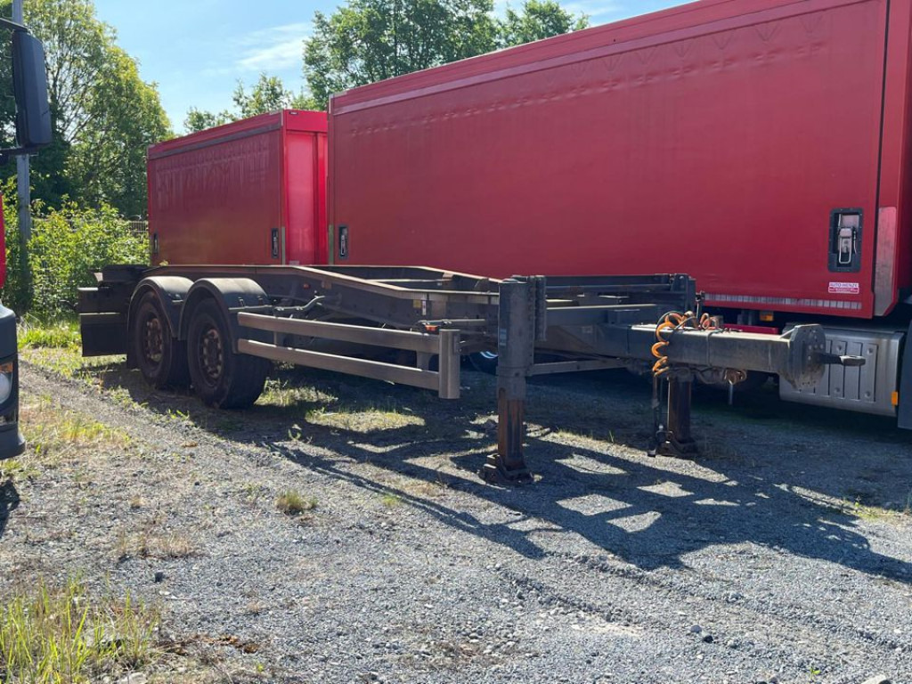 HUEFFERMANN Tandemanhänger HTA 1877 Containeranhänger - Remorque ampliroll/ Multibenne: photos 1 HUEFFERMANN Tandemanhänger HTA 1877 Containeranhänger - Remorque ampliroll/ Multibenne: photos 1