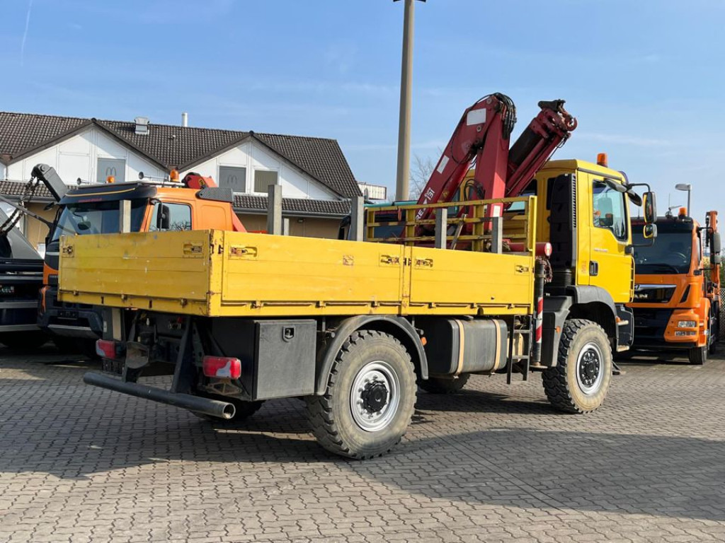 MAN MAN TG-M Pritsche Kran 18.280 4x4 Singelreifen Funkfernbedienung - Camion plateau, Camion grue: photos 5 MAN MAN TG-M Pritsche Kran 18.280 4x4 Singelreifen Funkfernbedienung - Camion plateau, Camion grue: photos 5
