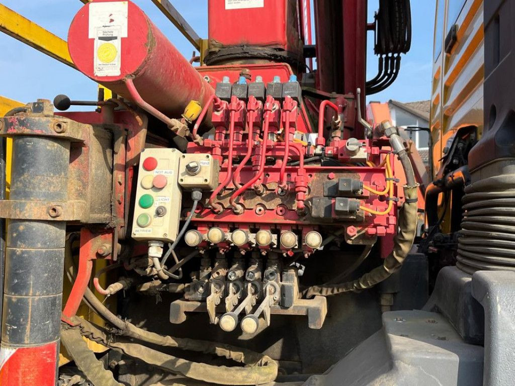 Camion grue, Camion plateau MAN TG-M 18.280 4x4 Pritsche Kran Singelreifen Funkf: photos 13