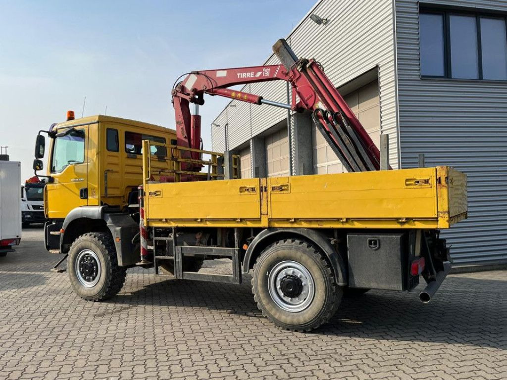 MAN TG-M 18.280 4x4 Pritsche Kran Singelreifen Funkf - Camion grue, Camion plateau: photos 4 MAN TG-M 18.280 4x4 Pritsche Kran Singelreifen Funkf - Camion grue, Camion plateau: photos 4