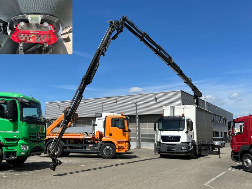 MAN TG-S 26.360 6x2-2LL Pritsche Heckkran 34m/to, Ji - Camion plateau, Camion grue: photos 3 MAN TG-S 26.360 6x2-2LL Pritsche Heckkran 34m/to, Ji - Camion plateau, Camion grue: photos 3