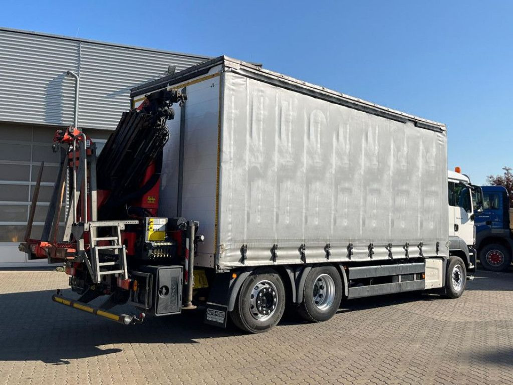 MAN TG-S 26.400 6x2-2 BL Pritsche Heckkran 5xhydr.Au - Camion grue: photos 4 MAN TG-S 26.400 6x2-2 BL Pritsche Heckkran 5xhydr.Au - Camion grue: photos 4